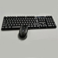 OEM TJ-808 Mini Ultra Thin Wireless PC Keyboard dan Mouse Set-Stok