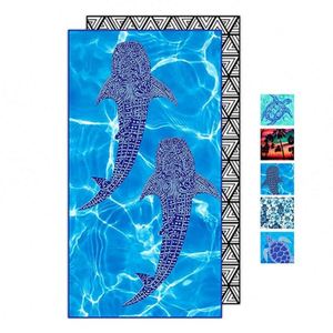 Toalla de Playa de Microfibra de Secado Rápido, Personalizada con Estampado, Sin Arena, para Mujer, Popular en Verano - Product Image 1