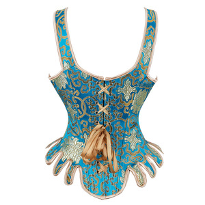 King Mcgreen Star Vintage Gilet U Col <span class=keywords><strong>Court</strong></span> Corset Sexy Taille Wrap <span class=keywords><strong>Bustier</strong></span> <span class=keywords><strong>Top</strong></span> Femmes Solide <span class=keywords><strong>Court</strong></span> Formateur Corset <span class=keywords><strong>Top</strong></span> - Product Image 3