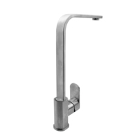 Robinet mélangeur d'eau chaude et froide, en gros, noyau en céramique, acier inoxydable, mélangeur de cuisine, robinet pour évier