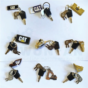 Clé <span class=keywords><strong>de</strong></span> contact avec porte-clés pour engins <span class=keywords><strong>de</strong></span> chantier lourds 8H5306 5P8500 - Product Image 1