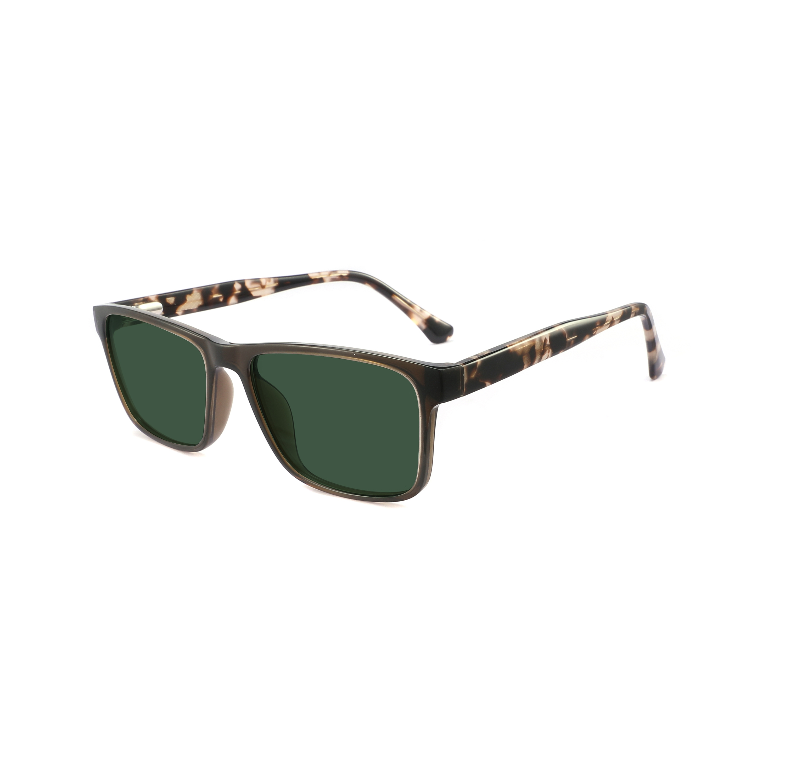 White Tortoiseshell-green