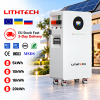 Nouveau système de stockage d'énergie domestique au sol, batterie solaire mobile au lithium LiFePO4 51,2 V 600 Ah 30 kWh, 8000 cycles, 300 Ah 15 kWh