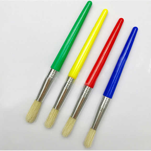 Set di pennelli in nylon 00/1 | Legno di betulla/nylon. 16.5 cm. Misura 00