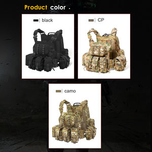 Chaleco Modular con Sistema Molle Compatible con Mochila Táctica de Asalto de 3 Días, Diseño Ajustable de Liberación Rápida para Entrenamiento al Aire Libre - Product Image 3