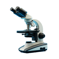 Microscope biologique binoculaire XSP-2101B 40X-1600X avec condenseur d'Abbe pour laboratoire médical, clinique et hospitalier