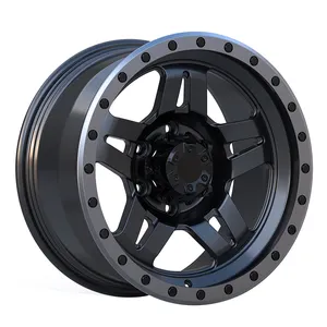High performance 18 inch cm 5*150 6*139.7 matte black passenger car wheels