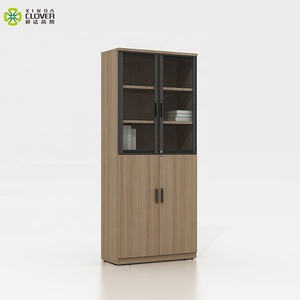 Tủ Đựng Hồ Sơ Văn Phòng Thiết Kế Gỗ Mới Giá Rẻ Có Cửa Kính - Product Image 4