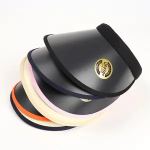 サンバイザーキャップ帽子サプライヤーUV保護プラスチック製