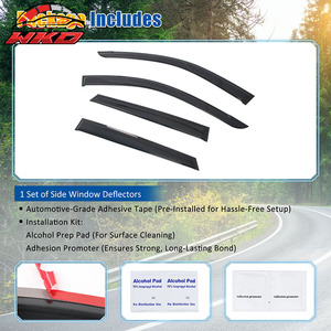 แผ่นบังแดดกันฝนแบบติดเทปสำหรับรถเชฟโรเลต แทร็กซ์ ปี 24-26 - Product Image 5
