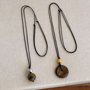 Новое поступление Элегантное длинное ожерелье из смолы очарование Ретро длинный свитер ожерелье для повседневных аксессуаров - Product Image 4