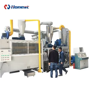 Big Output Waste Aluminum Recycling and Plastic Separator Recycling Plant Machine