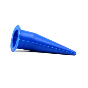 Pistola de Calafateo de Silicona con Boquilla Cónica en Ángulo de <span class=keywords><strong>45</strong></span> <span class=keywords><strong>Grados</strong></span> para Sellado de Plástico y Vidrio Azul - Product Image 5