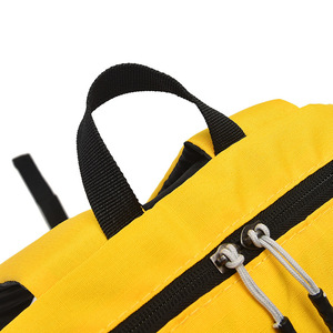 Casual Sports <b>Backpack</b> <b>Lightweight</b> Unisex Yellow Interior Compartment Leisure Travel - Product Image 3