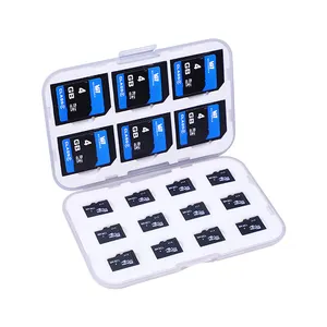 OEM-funda de tarjeta de memoria SD TF de alta calidad, Soporte seguro de fábrica para tarjeta de cámara
