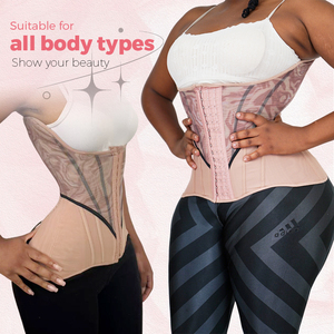 Fajas transpirables de talla grande para mujer, cinturón de Control de cintura, pantalones moldeadores de <span class=keywords><strong>cuerpo</strong></span>, faja reforzada, entrenador de cintura - Product Image 3