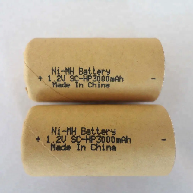 Melasta 10C High Discharge Rate SC Type 1.2V 3000mAh Rechargeable Ni-MH Battery for Electric Power Tools & Toys