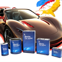 Vernis acrylique transparent Dexin HS pour peinture automobile