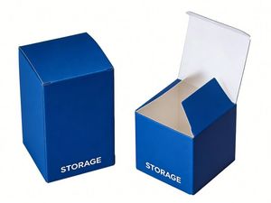 Custom Rectangular Craft Packaging Self Erecting Hard Cardboard Luxury Candle <b>Box</b> with Glossy/Matt Lamination Embossing for Gift - Product Image 1