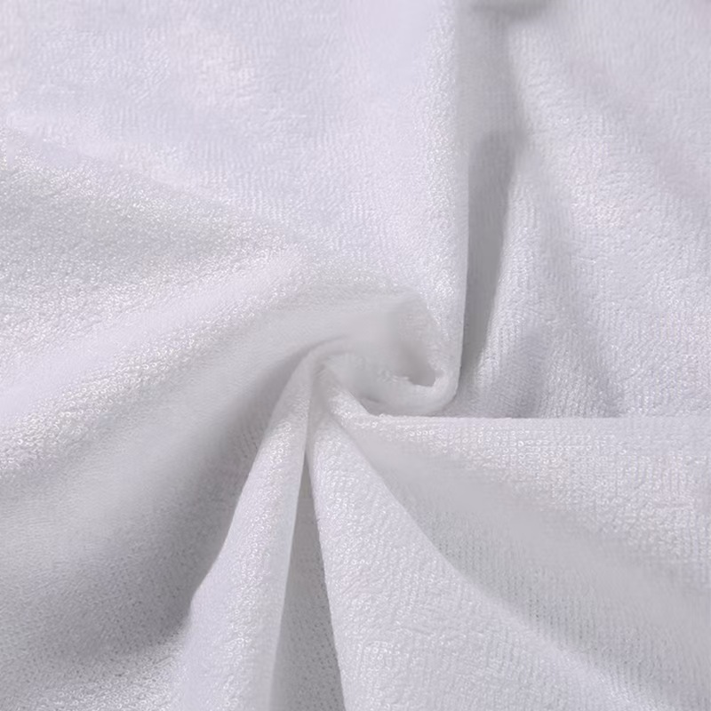 2026 New Bamboo Fiber Terry Cloth TPU Composite Fabric Waterproof Breathable Door Width Gram Weight Customizable