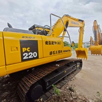 Excavadora Komatsu PC220 de 22 Toneladas, Marca Japonesa, de Segunda Mano, Modelos PC220-6, PC220-7, PC220-8, PC220, Excavadoras Usadas Komatsu PC220