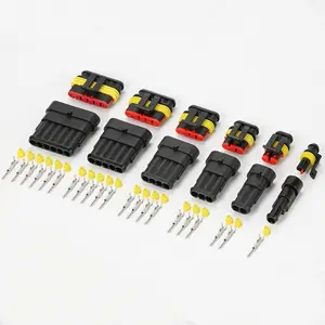 Factory Price 1.5mm Series Terminal Pack 2 Pin 2p Car Waterproof Te Connector Plug Wire Connector With Wire Cable