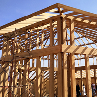 Viga de techo de bambú, material de la estructura de la casa