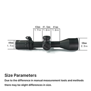 Mira Telescópica BANGBANG Oculus S 4-16X50SFIR SFP, Mira de Largo Alcance con Tubo de 30 mm, Resistente al Agua y a los Golpes para Exteriores - Product Image 4