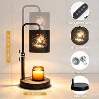 Lampe chauffe-bougie électrique renne de Noël, décoration de table de fête, cadeau de Noël, lampe d'aromathérapie pour la maison et la chambre