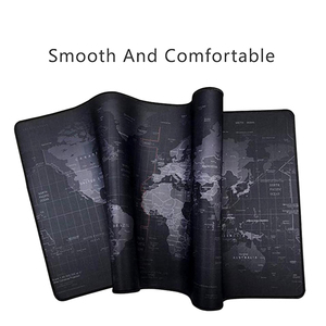 Tapis de souris de jeu ergonomique en caoutchouc noir avec logo personnalisé, grand, long, pour ordinateur, impression de <span class=keywords><strong>carte</strong></span> <span class=keywords><strong>du</strong></span> <span class=keywords><strong>monde</strong></span>, gamer - Product Image 6