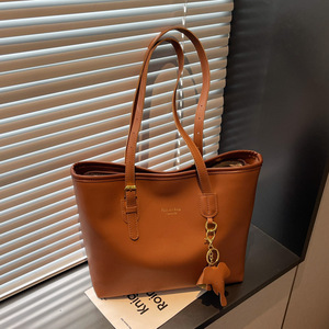 Bolsa Tote de Moda Feminina em Couro PU Impermeável de Alta Qualidade e Durabilidade para Uso Diário, Bolsa de Mão para Meninas e Estudantes Universitárias - Product Image 4