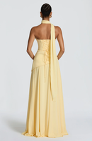 Nouvelle Robe de Soirée Longue Élégante pour Femme, Style Usine, Sans Bretelles, Coupe Ajustée, Sans Manches, Couleurs Variées, Robes de Cérémonie Formelles