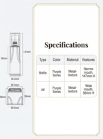 Flacons pulvérisateurs à pompe en PETG et ABS de forme cosmétique pour parfum, forme Alien, capacité 50g/30~100~120ml, sérigraphiés