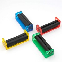 Machine à rouler les cigarettes en plastique portable manuelle 110 mm, accessoires pour fumer, rouleau à tabac