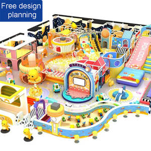 Крытая большая детская площадка мягкий пакет крытая игровая площадка детская игровая площадка развлекательное решение - Product Image 1