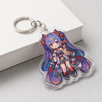 Porte-clés en acrylique personnalisé, œuvre d'art sur mesure pour la promotion scolaire, la publicité, les événements, les souvenirs, accessoire de collection