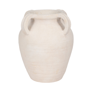 Vase en terre cuite avec plusieurs poignées pour la décoration du salon, accent moderne pour la maison, pour l'étagère de la chambre, l'affichage au bureau - Product Image 1