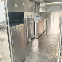 Remorque alimentaire professionnelle en acier inoxydable certifiée DOT, facile à utiliser, pour la restauration et le service de bière en milieu agricole