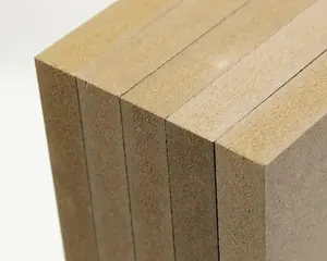 Tavola in melamina 18mm E0 bianca contemporanea per interni E1 a basso contenuto di formaldeide Eco Friendly tavola in fibra di legno Mdf più di 5 anni