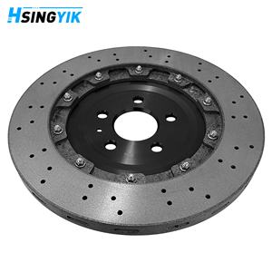 Disques de frein arrière en carbone-céramique modifiés et améliorés de 355 mm, perforés et rainurés, pour <span class=keywords><strong>Audi</strong></span> SQ7 <span class=keywords><strong>RS3</strong></span> 8v - Product Image 5