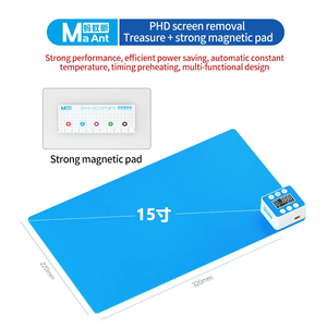 Piastra Riscaldante in Silicone MaAnt PHD per Separazione Schermi LCD, Macchina per Riparazione e Smontaggio iPhone e <span class=keywords><strong>iPad</strong></span> - Product Image 3