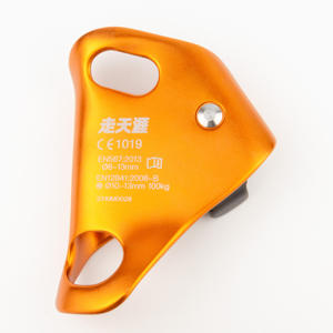 อุปกรณ์ปีนเขาแบบเชือกสำหรับงานกลางแจ้ง ขนาด 8 ถึง 13 มม. ทำจากอลูมิเนียมอัลลอยด์ สำหรับปีนหน้าผาและปีนทางลาด - Product Image 6