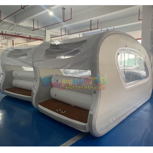 Lancha inflable eléctrica de lujo para ocio y recreación en el agua de océanos y lagos. - Product Image 2