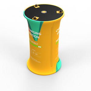 Kidigi GYPSY Mesa de promoción Soporte de teléfono móvil de carga inalámbrica para eventos y exposiciones - Product Image 3