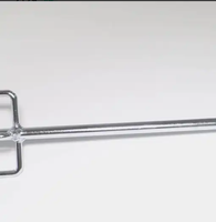 Pales mélangeuses à ruban avec tiges hexagonales pour perceuse, outils de mélange robustes en métal pour mortier, coulis, époxy, plâtre