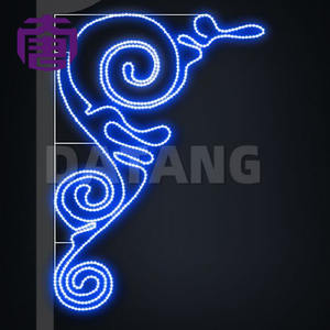 Luces LED Decorativas para Exteriores, Impermeables, para Festivales y Celebraciones, Luces LED 2D con Motivos, para Decoración de Postes - Product Image 2