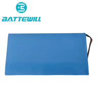 Paket Baterai LiFePO4 12.8V 50Ah 4S1P yang Dapat Disesuaikan, Ukuran Kecil, Tahan Suhu Rendah, untuk Daya Portabel di Daerah Dingin