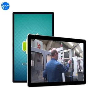 15.6 inch fanless industrial pc ceieron android all-in-one pc tablet for smart home with rs232 gpio