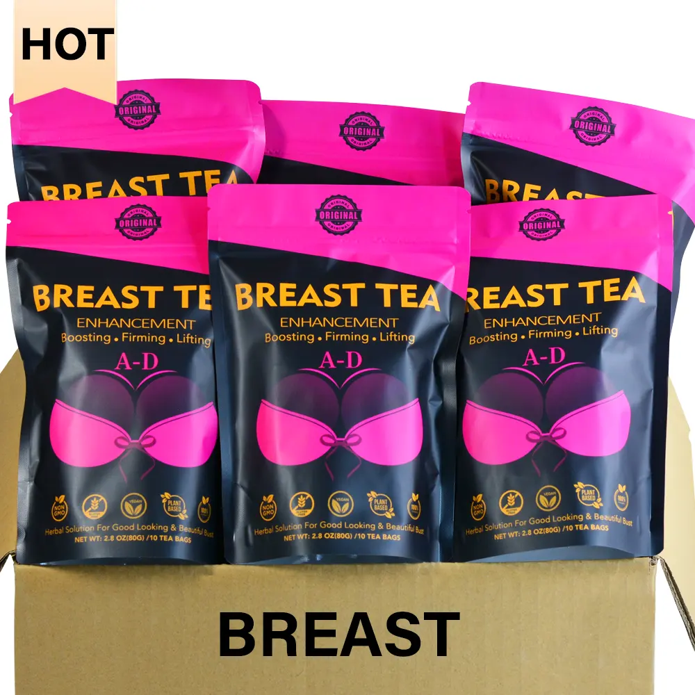 breast enhancement tea enlargement Sexy Bust Fast Growth boobs Firming Sexy Care For Women papaya Big Breast A-D Tea herbs