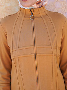 Ensemble de vêtements de sport décontractés et respirants pour femmes musulmanes Kilang Jahit OEM, prix d'usine, Labuh Menutup Aurat - Product Image 6